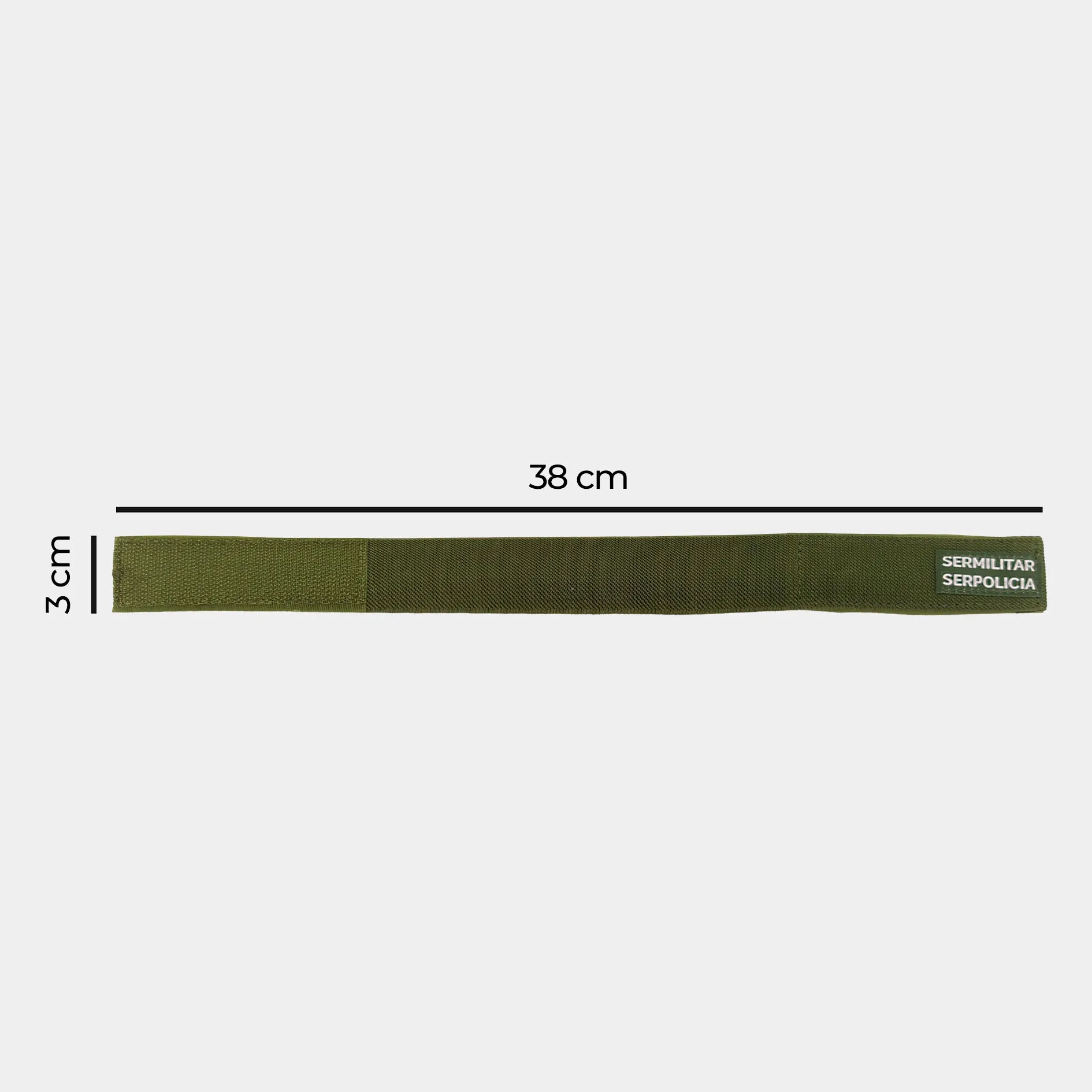 SUJETA PERNERAS CON VELCRO  SERMILITAR
