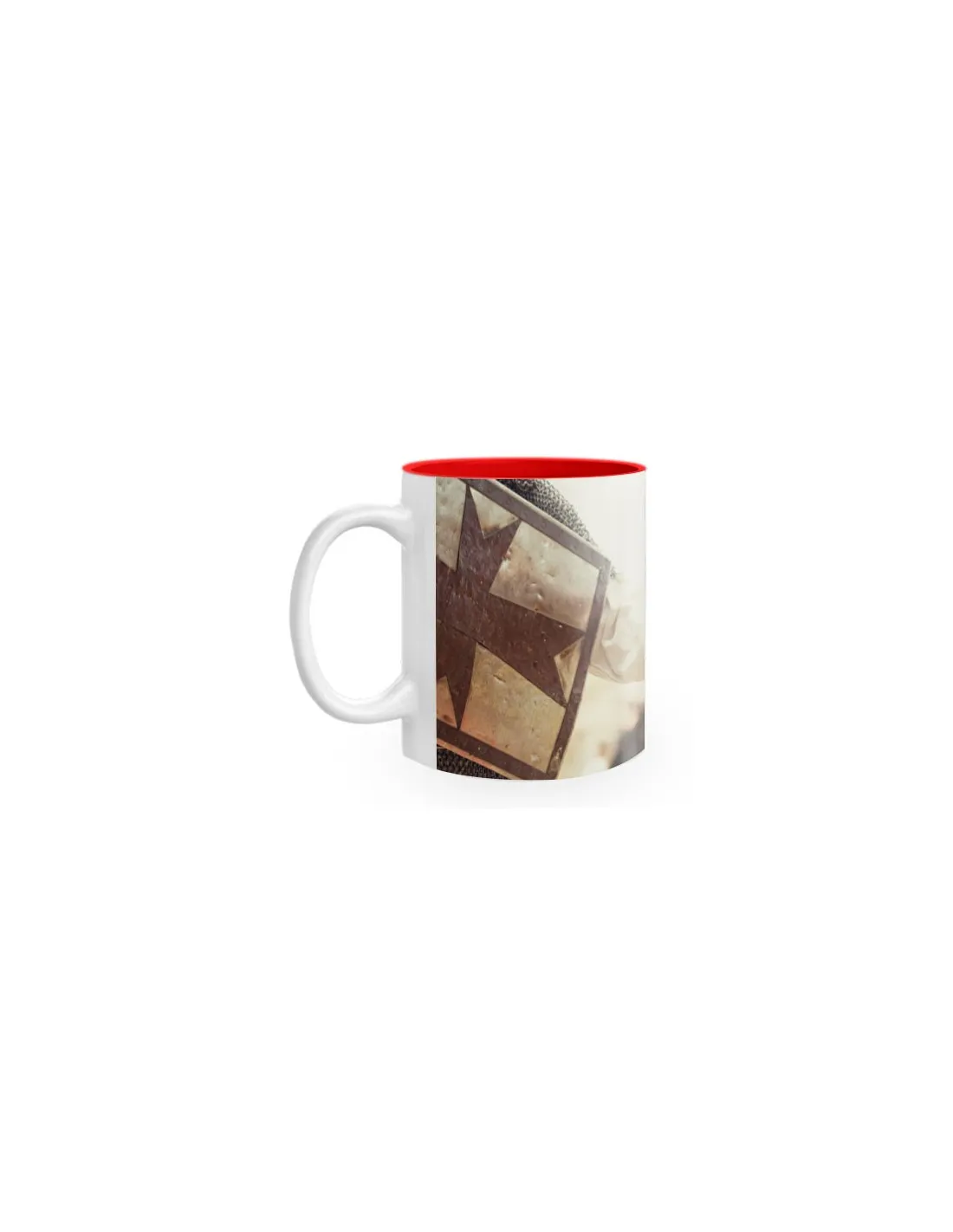 Taza de Cerámica Lucha Medieval