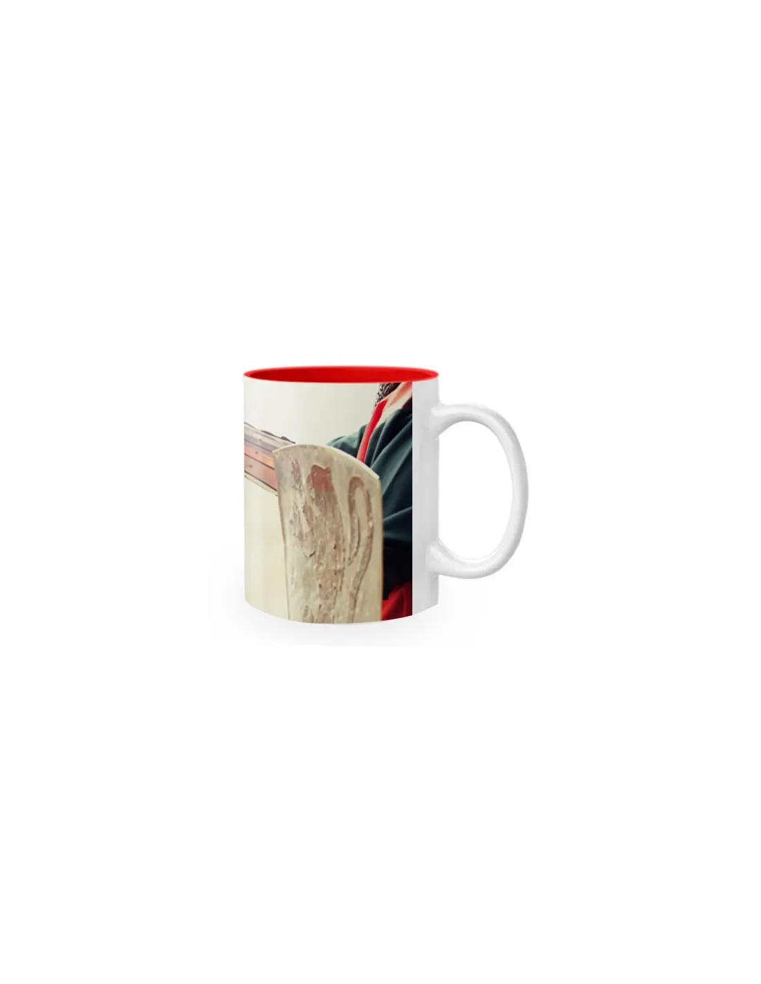 Taza de Cerámica Lucha Medieval