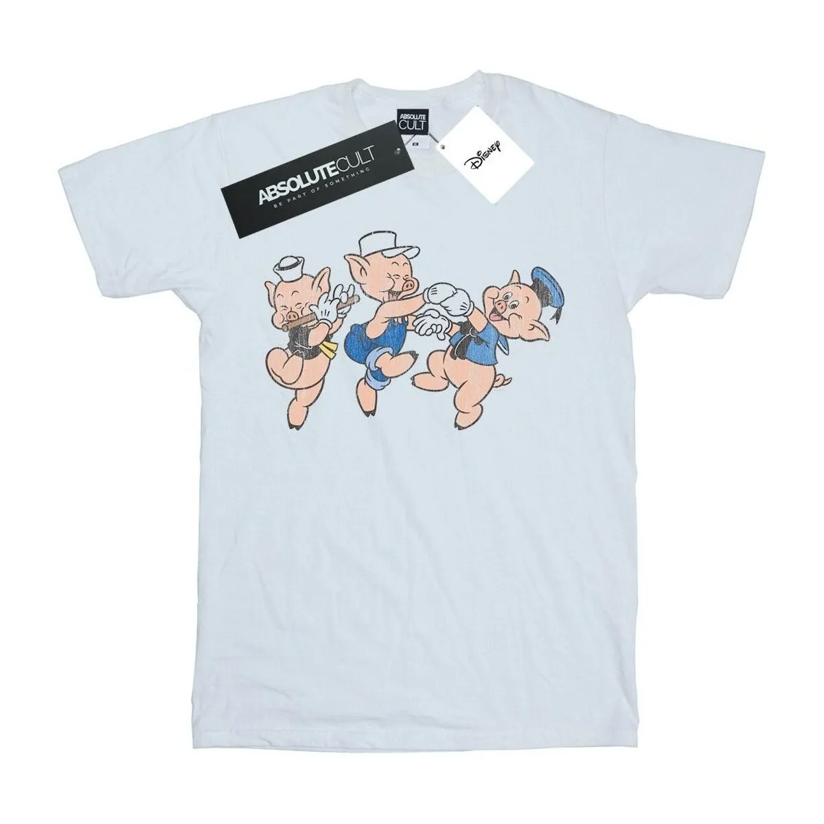 Three Little Pigs Having Fun