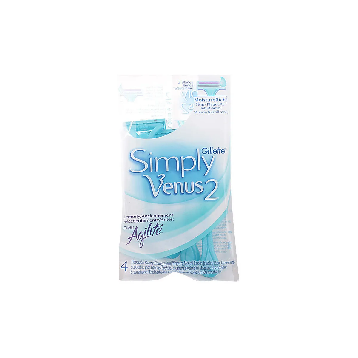 Venus 2 Simply Maquinilla Desechable