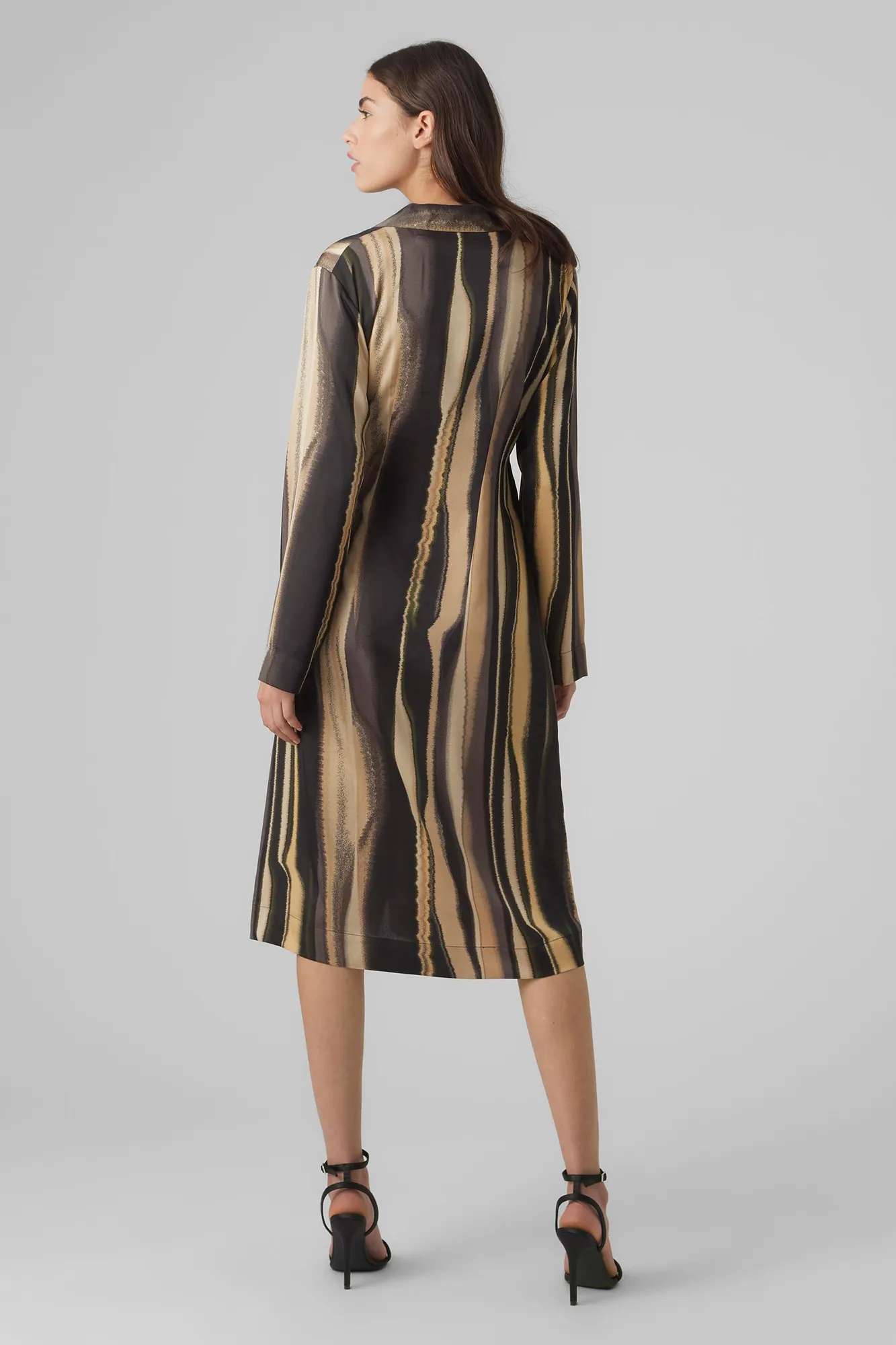 Vero Moda Vestido midi cruzado