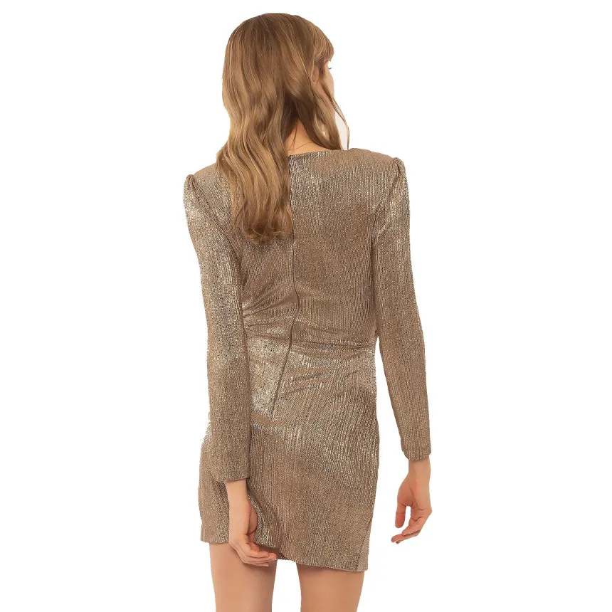 Vestido Amuse Last Dance Champagne Para Mujer