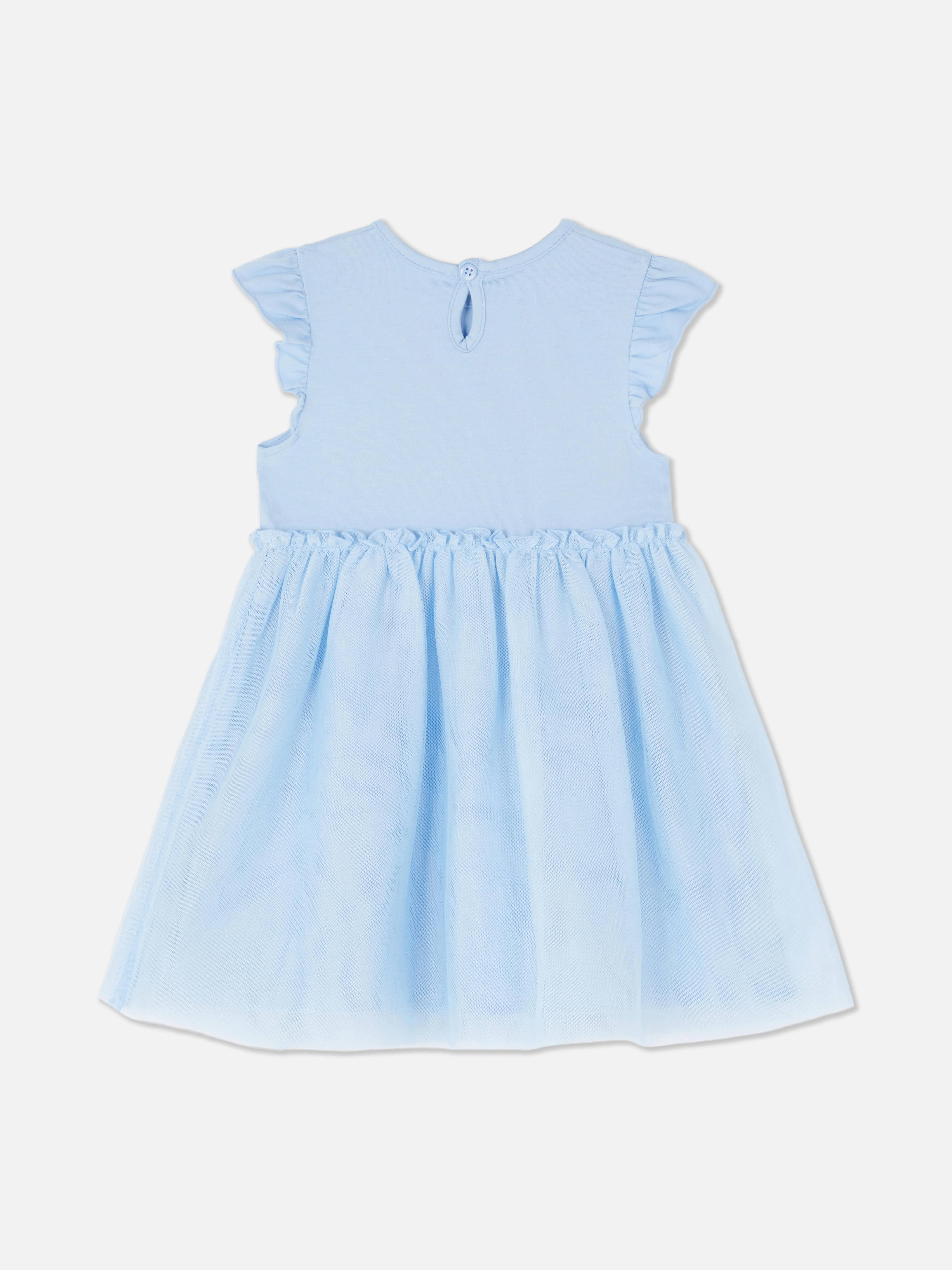 Vestido con tutú y mariposa
