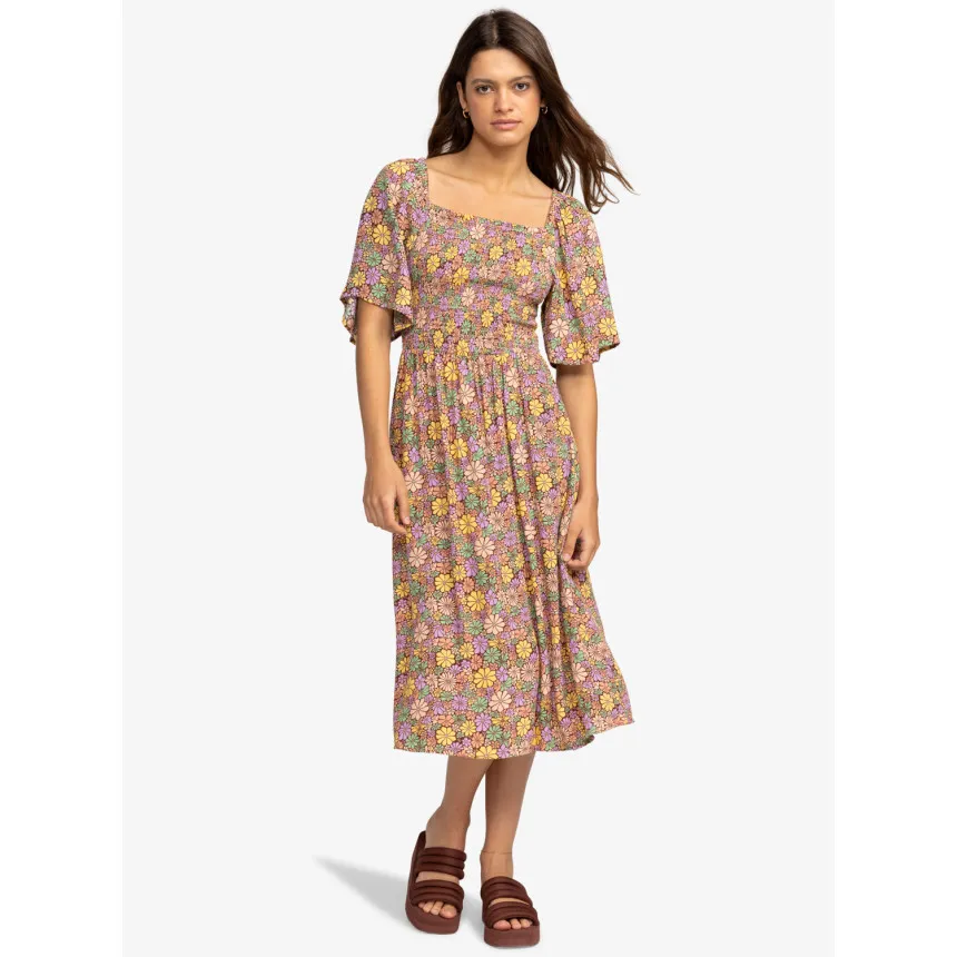 Vestido Roxy Tropical Sunshine Para Mujer