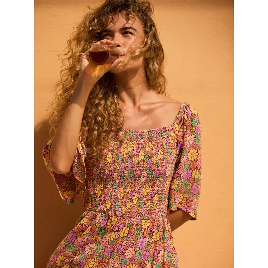 Vestido Roxy Tropical Sunshine Para Mujer