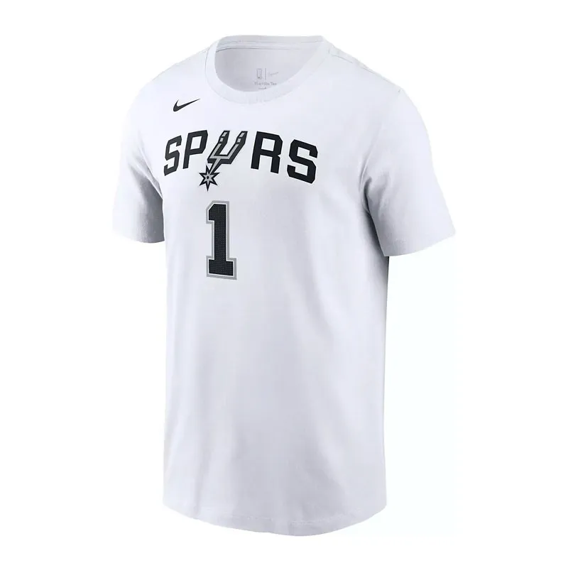 VICTOR WEMBANYAMA SAN ANTONIO SPURS ASSOCIATION EDITION TEE