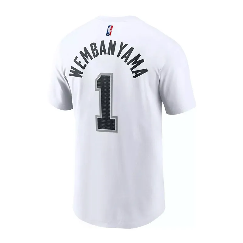 VICTOR WEMBANYAMA SAN ANTONIO SPURS ASSOCIATION EDITION TEE