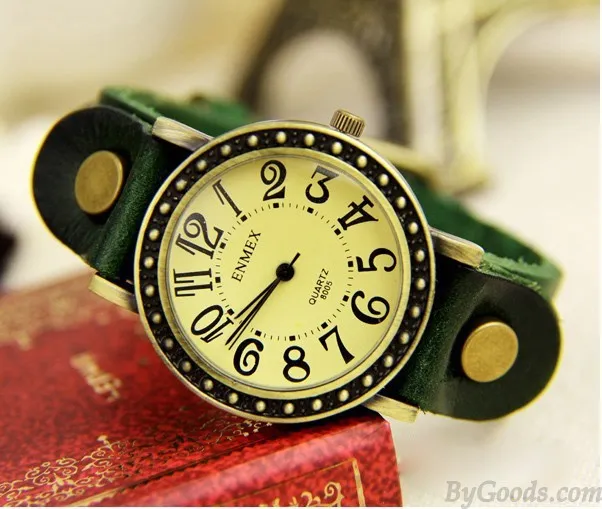 Vintage Punk Style Retro Leather Watch