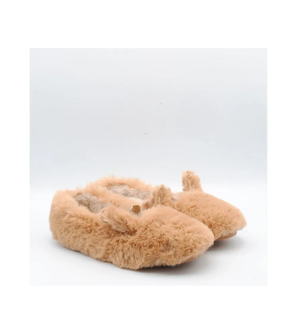 ZAPATILLAS CASA VICTORIA GIMNASIA BAILARINA CAMEL
