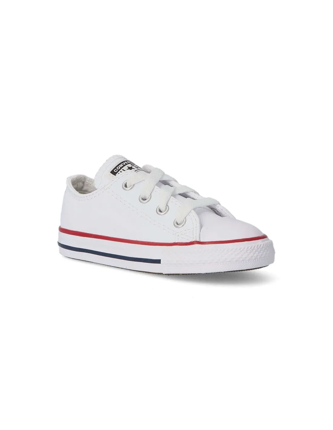 Zapatillas Converse Chuck Taylor All Star Low Leather blanco Infantil