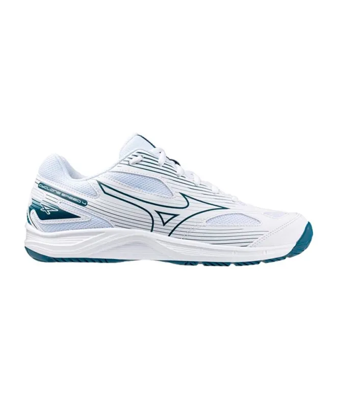 Zapatillas De Voleibol Mizuno Cyclone Speed 4 Blanco