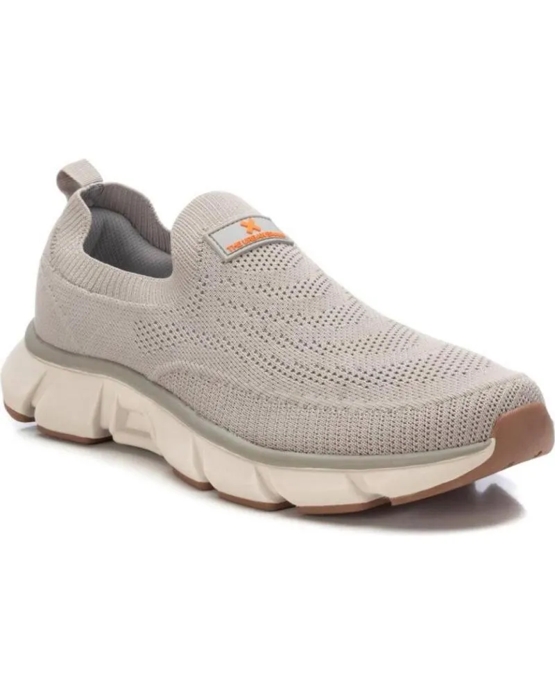 Zapatillas deporte XTI  de Hombre ZAPATILLAS SLIP ON PARA HOMBRE  TAUPE