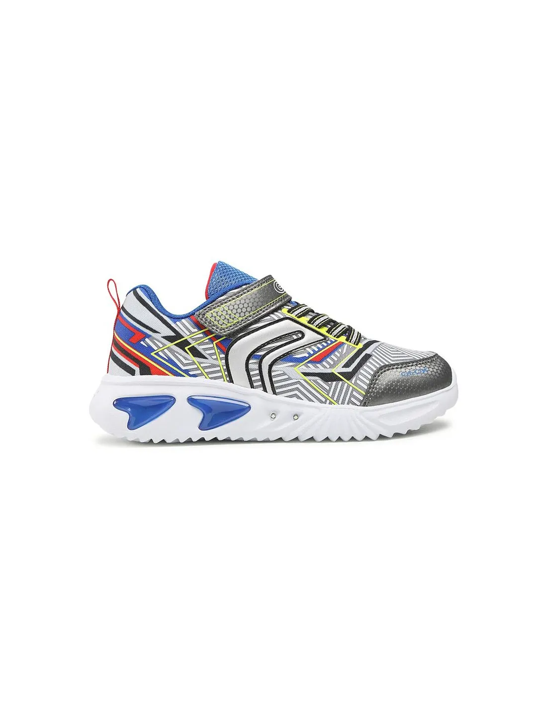 Zapatillas Geox Assister gris Niño