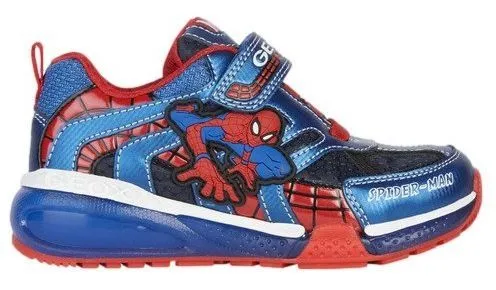 Zapatillas Geox Marvel Spider man sneakers Geox con luces azul y rojo