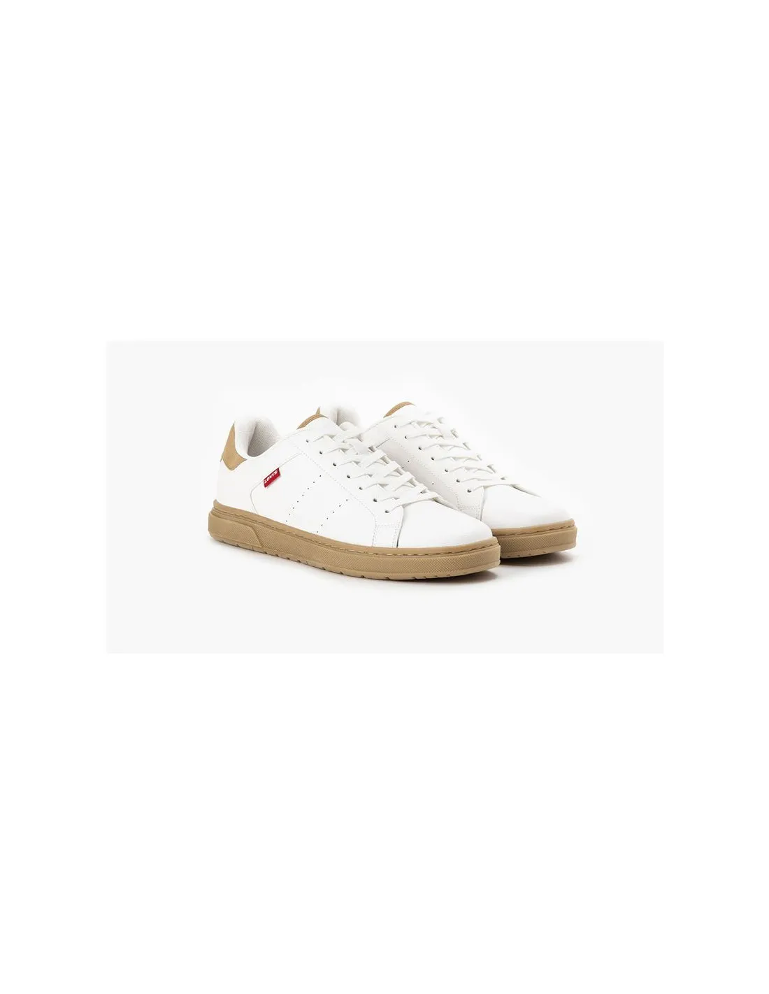 Zapatillas Levis Piper Hombre Blanco