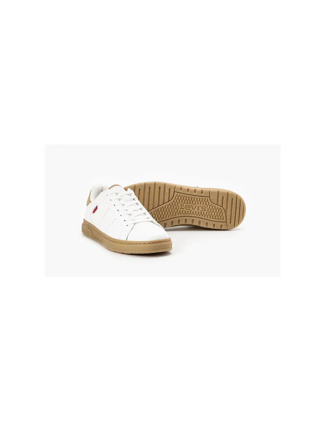 Zapatillas Levis Piper Hombre Blanco