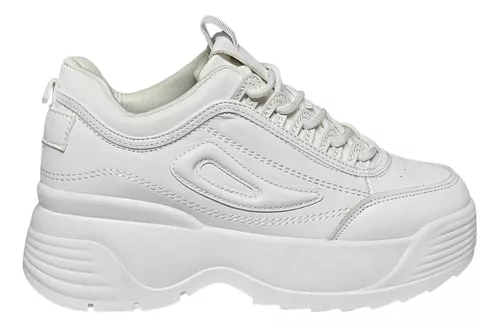 Zapatillas Mujer Con Plataforma   M319