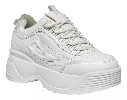Zapatillas Mujer Con Plataforma   M319