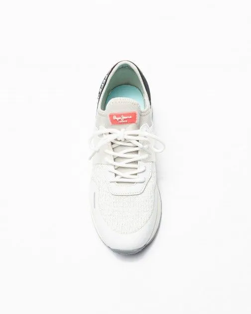 Zapatillas Pepe Jeans London Joy Tech Summer Blanco