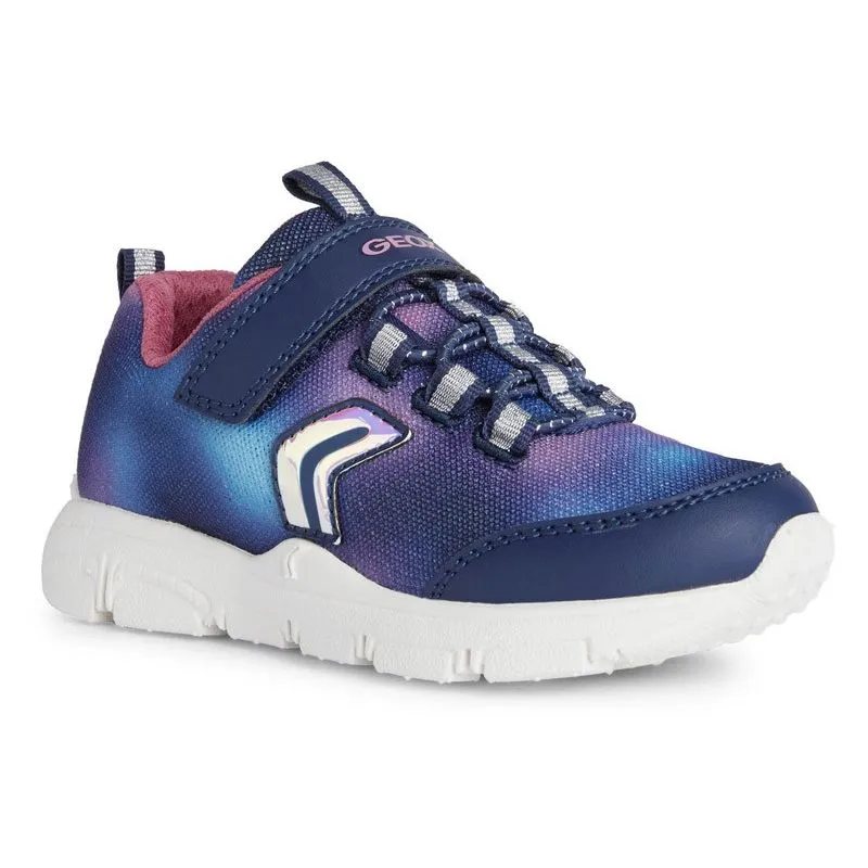 Zapatillas sneakers Geox niña con elasticos