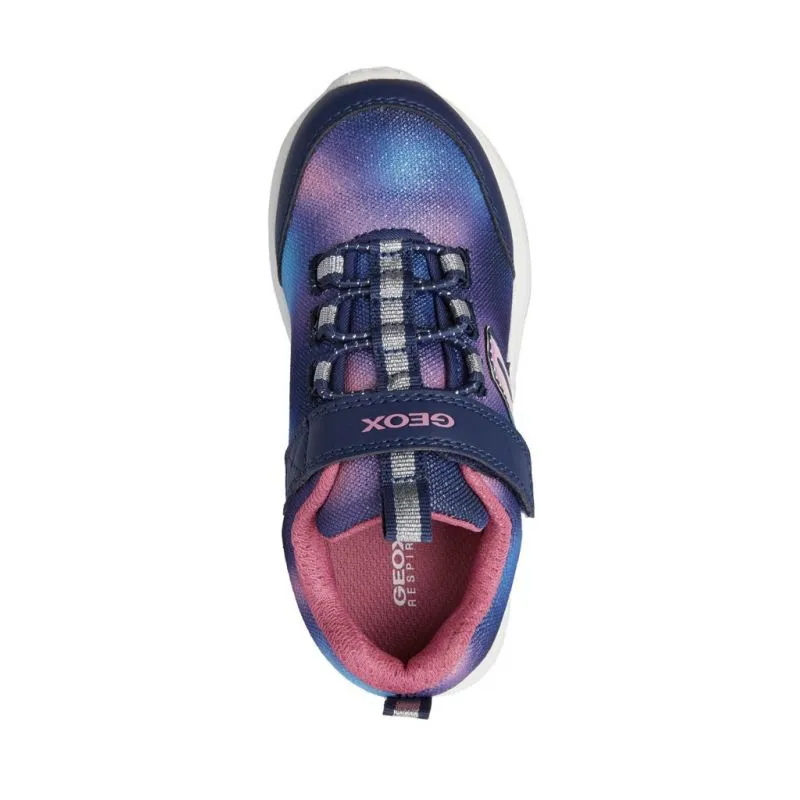 Zapatillas sneakers Geox niña con elasticos