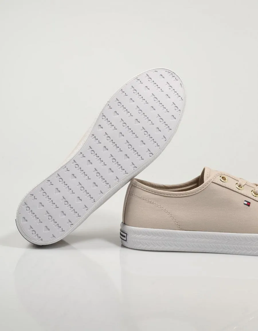  zapatillas TOMMY HILFIGER Essential Sneaker en Beige 78613