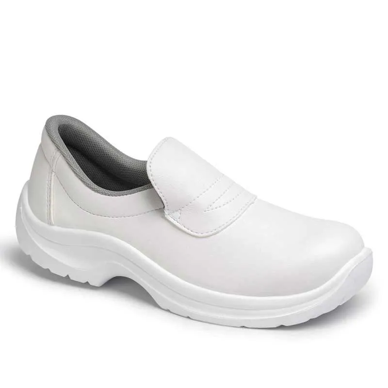 ZAPATO DE COCINA E INDUSTRIA ALIMENTARIA CON PUNTERA BLANCO  DIAN