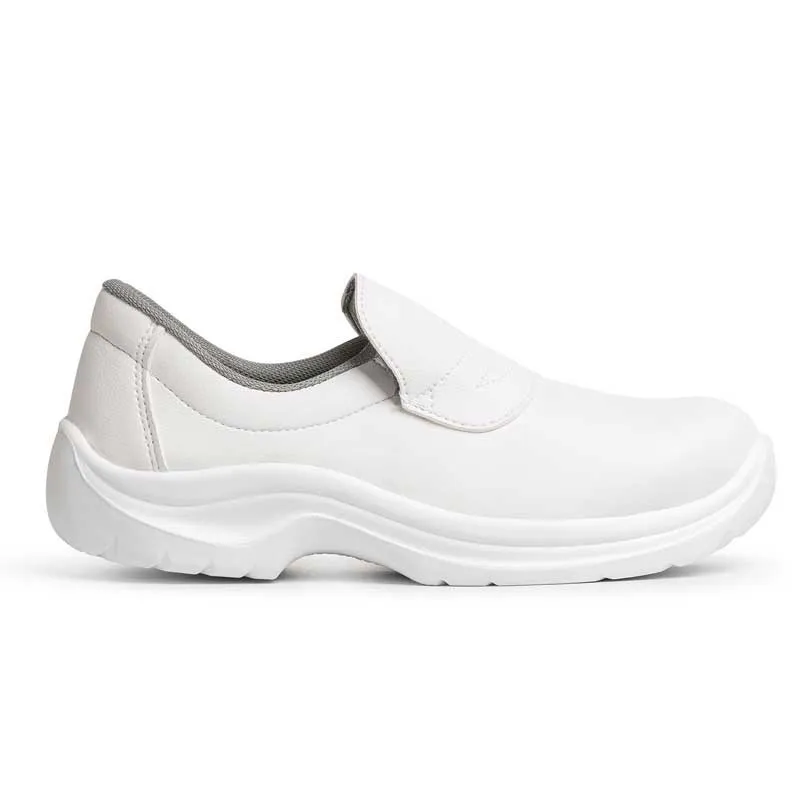 ZAPATO DE COCINA E INDUSTRIA ALIMENTARIA CON PUNTERA BLANCO  DIAN