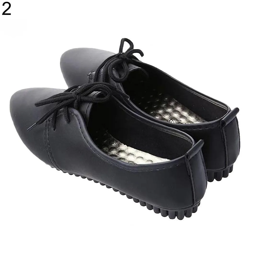 Zapatos mocasines casuales lisos con cordones sin cordones puntiagudos para mujer