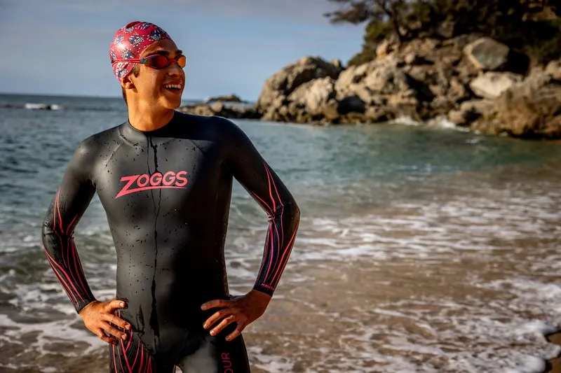 Zoggs HYPEX tour FS Man Black/Red