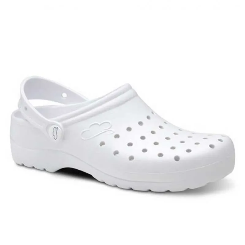 ZUECO SANITARIO FLOTANTES GRUYERE BLANCO  FELIZ CAMINAR
